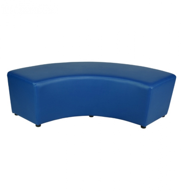 Curved 1/4 Ottoman